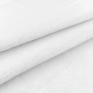 Polar minky biały TextileClub 