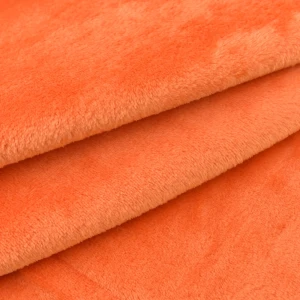 Polar minky pomarańczowy TextileClub 