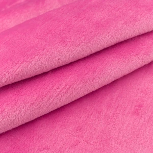 Polar minky ciemny różowy TextileClub 