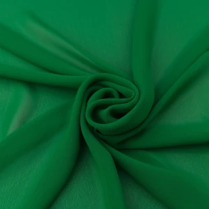 Szyfon materiał kolor zielony TextileClub 
