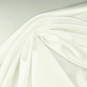 Tkanina satyna krepa kolor ecru TextileClub 