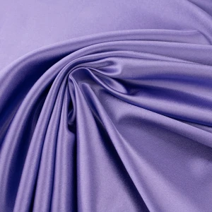 Tkanina satyna krepa kolor jasny fioletowy TextileClub 