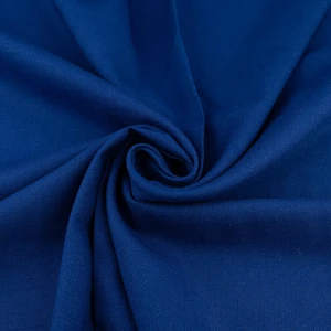 Tkanina len z wiskozą – chabrowy | 140 cm | 230 g/m² TextileClub 