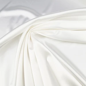 Konsultacje z krawcową - Tkanina satyna - ecru TextileClub 