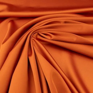 Konsultacje z krawcową - Tkanina satyna - pomarańczowy TextileClub 
