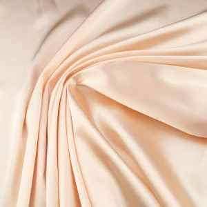 Konsultacje z krawcową - Tkanina satyna - biszkoptowy TextileClub 