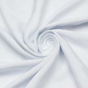 Tkanina wiskoza kolor biały TextileClub 