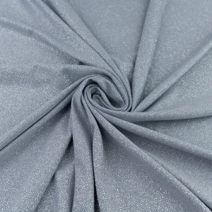 Dzianina ity brokat kolor szary TextileClub 