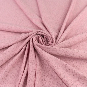 Dzianina ity brokat kolor różowy TextileClub 