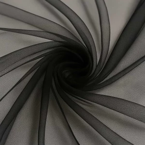 Tiul miękki kolor czarny szerokość 280 cm TextileClub 