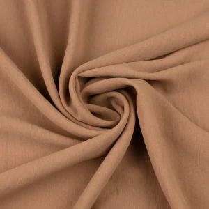 Konsultacje z krawcową - Tkanina american krepa kolor orzechowy TextileClub 