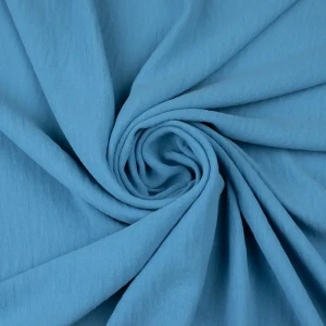 Konsultacje z krawcową - Tkanina american krepa kolor błękitny TextileClub 