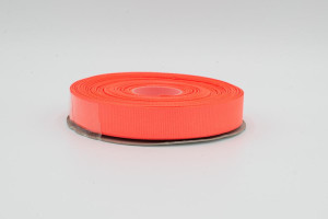 TAŚMA RYPSOWA 15 mm 1543 KORALOWY - TextilHouse
