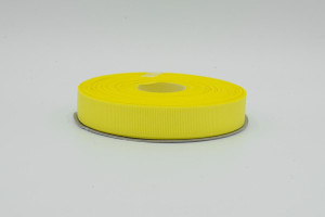 TAŚMA RYPSOWA 15 mm 1518 CYTRYNOWY - TextilHouse