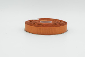 TAŚMA RYPSOWA 15 mm 1569 BRĄZOWY - TextilHouse