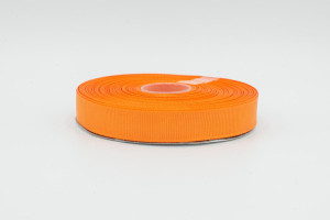 TAŚMA RYPSOWA 15 mm 1563 POMARAŃCZOWY - TextilHouse