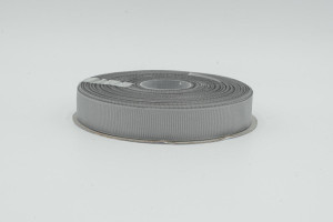 TAŚMA RYPSOWA 15 mm 1404 SZARY - TextilHouse
