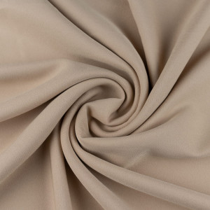 Tkanina wiskoza twill kolor beżowy| wiskoza na sukienki - materiał wiskoza - TextilHouse