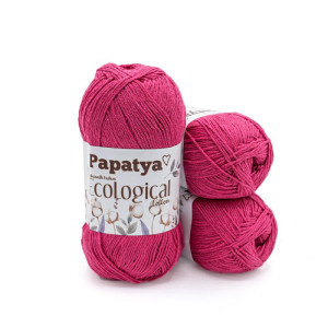 WŁÓCZKA PAPATYA ECOLOGICAL KOL 402 MAGENTA - TextilHouse
