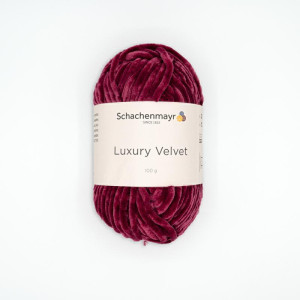 WŁÓCZKA LUXURY VELVET 30 ŚLIWKOWY - TextilHouse