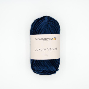 WŁÓCZKA LUXURY VELVET 50 ATRAMENTOWY