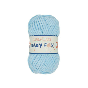 WŁÓCZKA BABY FOX KOL 11 BŁĘKITNY - TextilHouse