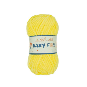 WŁÓCZKA BABY FOX KOL 14 ŻÓŁTY - TextilHouse