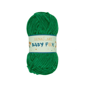 WŁÓCZKA BABY FOX KOL 26 SZMARAGDOWY - TextilHouse