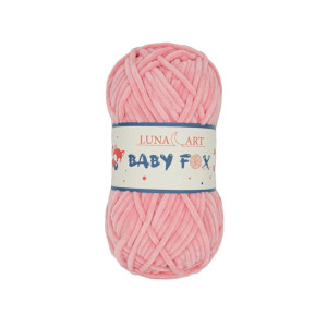 WŁÓCZKA BABY FOX KOL 21 RÓŻOWY - TextilHouse