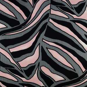 Siatka zebra jasny różowy - TextilHouse