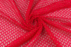Koronka stabilna florence kolor czerwony winny - TextilHouse