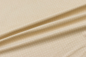 Materiały tapicerskie wzór geometryczny kolor beżowy - TextilHouse