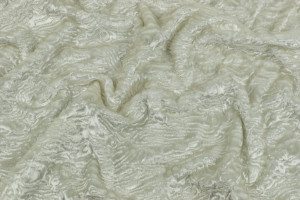 Tkanina Futerkowa Karakuł azjatycki kolor kremowy - TextilHouse
