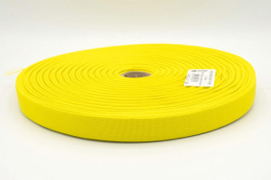 GUMA TKANA 20 mm ŻÓŁTY NEON L4241