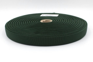 GUMA TKANA 20 mm BUTELKOWA ZIELEŃ L7802 - TextilHouse