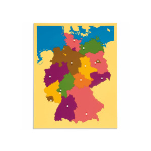 Puzzlekarte, Deutschland
