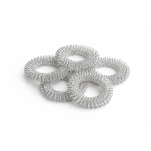 Therastar® Hand-Massagering, silber Ø 6,4cm, 5 St.