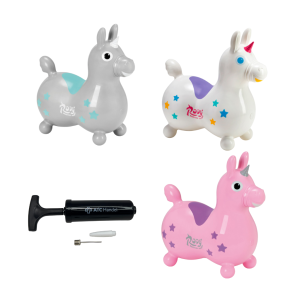 Gymnic Rody Hüpfpferd Einhorn Magical Unicorn inkl. Pumpe