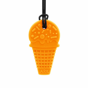 ARK Kauhalskette Eiswaffel fest orange