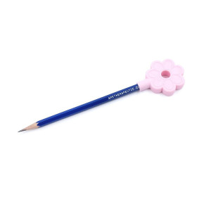 ARK Beiß- und Kauaufsatz Blume für Stifte fest rosa