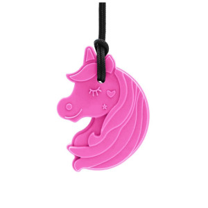 ARK Kauhalskette Einhorn mittel pink