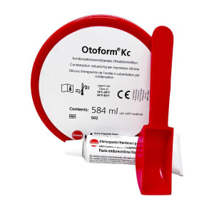Otoform Soft Putty Elastomer 584ml Dose + 20ml Härter & Messlöffel