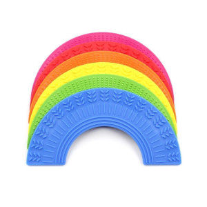 ARK Regenbogen Kausnack Fidget fest blau