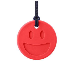 ARK Kauhalskette Smiley weich, rot