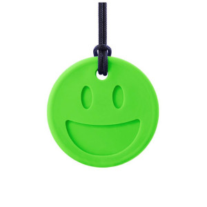 ARK Kauhalskette Smiley mittel, hellgrün