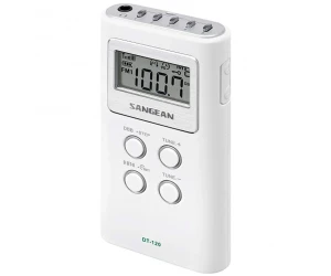 Sangean Dt-120 Blanco / Radio Portátil
