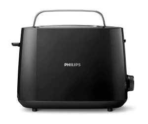 Philips Hd2581/90 Negro / Tostadora 2 Rebanadas / Ranura Ancha