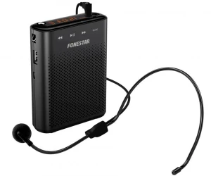 Fonestar Alta-Voz-30 Black / Amplificador Portátil Para Cintura Con Micrófono