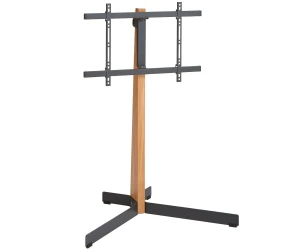 Vogel's Tvs 3695 Wood & Black / Soporte De Pie Para Tv De 40" A 77"