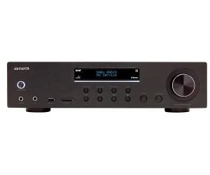Aiwa Amr-200Dab Black / Amplificador Estéreo De Alta Potencia 200W